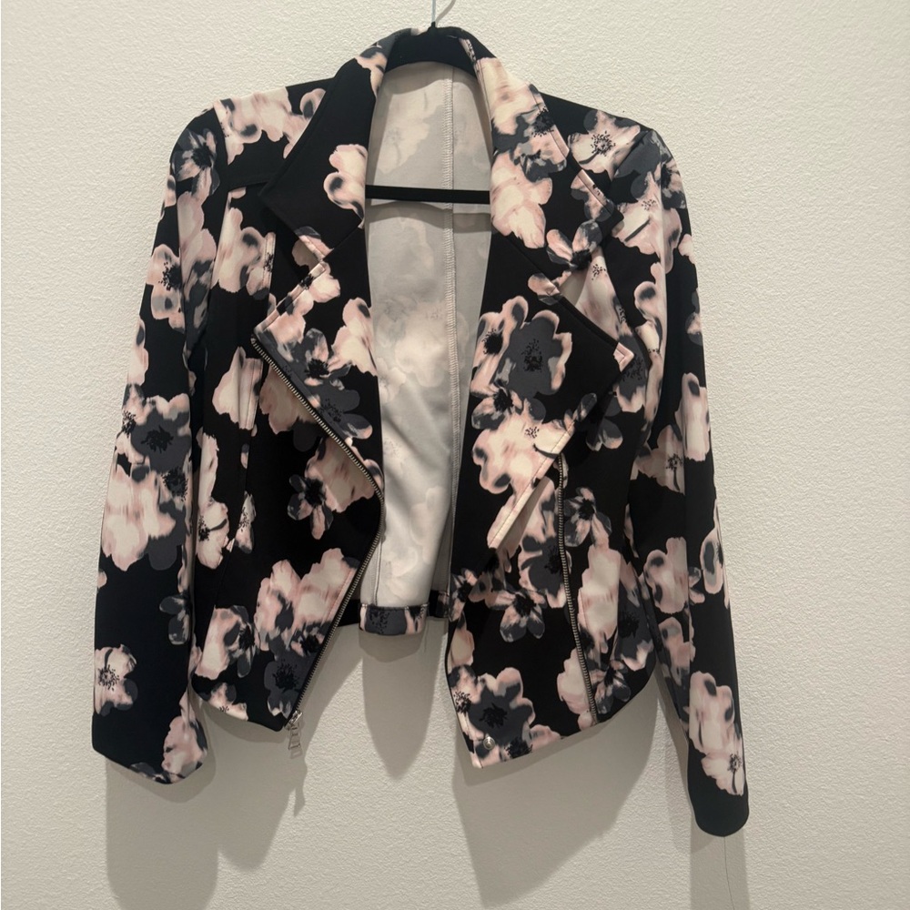 Floral Black and Pink Women's 2 piece set